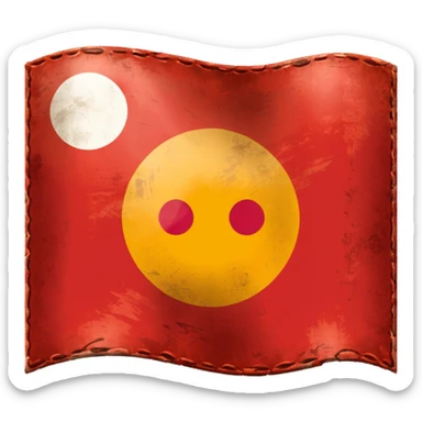 Japan Flag 1945 sticker