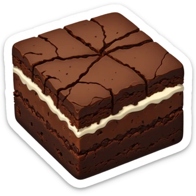 Chocolate Brownie sticker