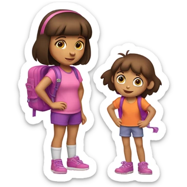 dora the explorer sticker