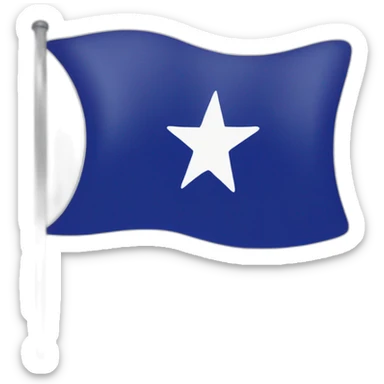 Nouveau drapeau de la Martinique sticker