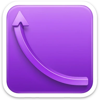 curve going up increasing sticker