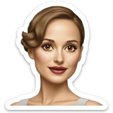 Natalie Portman sticker