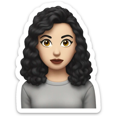 charli xcx brat sticker