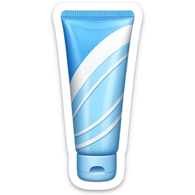 Toothpaste sticker