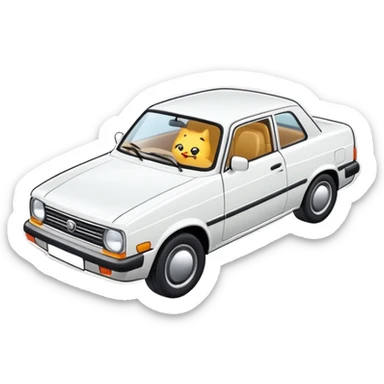 sello del marbete del carro sticker