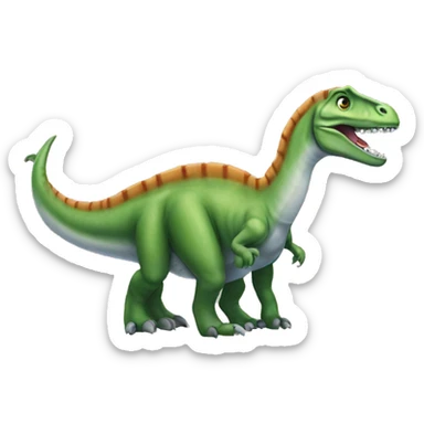 tiranosaurio rex amigable sticker