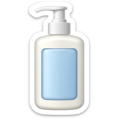 Lotion sticker