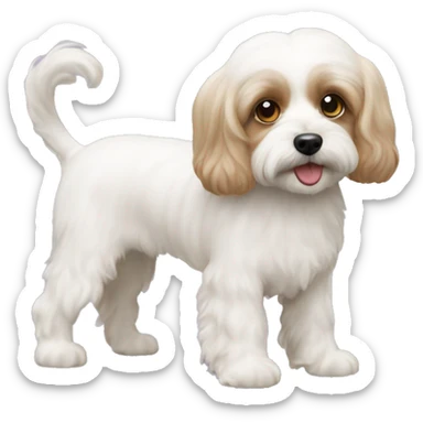 Cavachon sticker