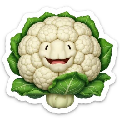 cauliflower sticker