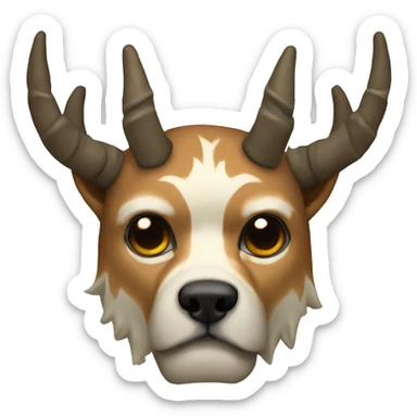 Dos venados  sticker