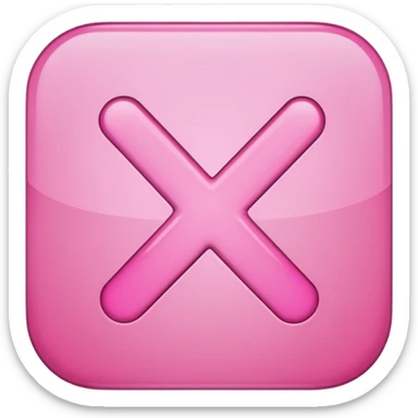 check mark pink sticker