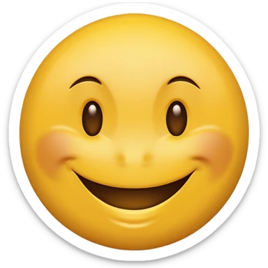 A smiley with half yellow and half brown face smiling. HALF. Hallf of its face is yellow on one side. The other is brown sticker