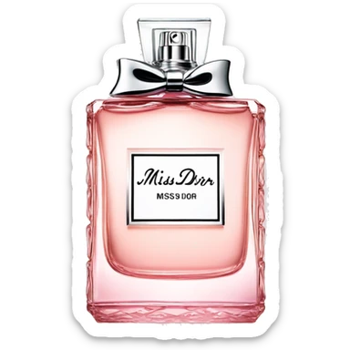 Miss Dior perfume  sticker