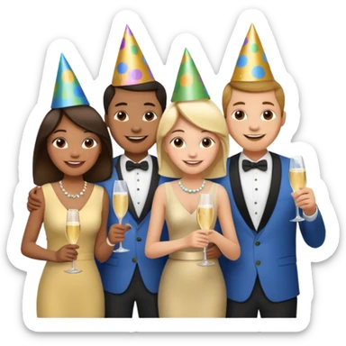 Family members sticker