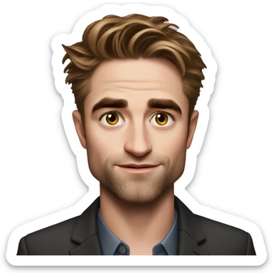 robert pattinson  sticker