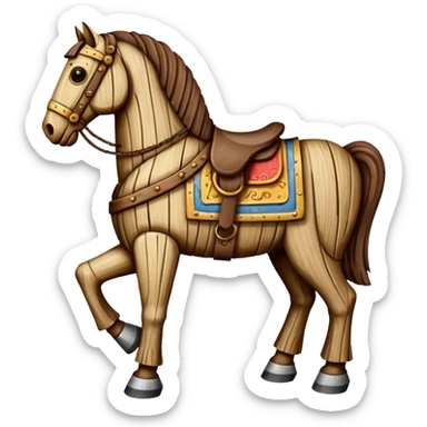 trojan sticker