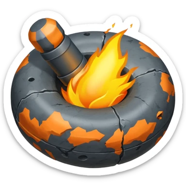 indian army granite bomb sticker