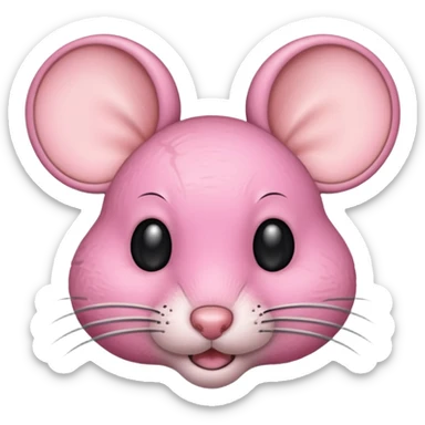 A scar shaped like a mouse sticker