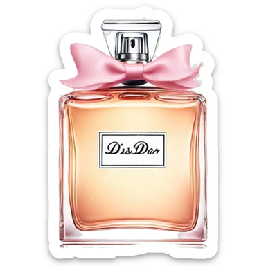 Miss dior perfume  sticker