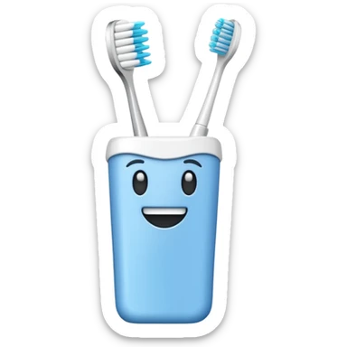 toothbrush sticker