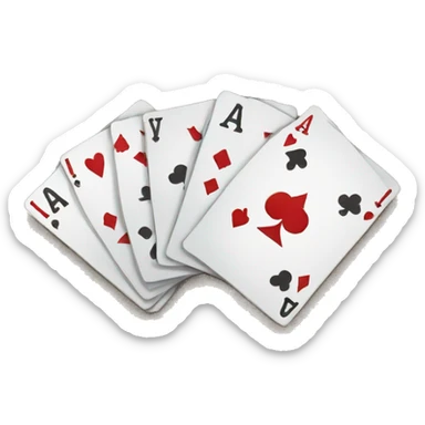 poker sticker