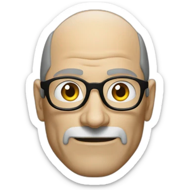 Steve jobs destroying microsoft sticker