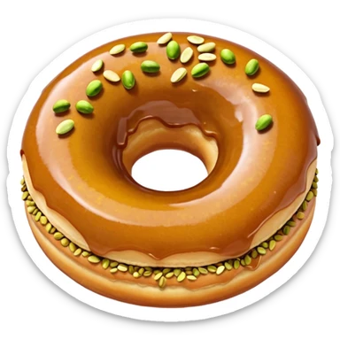 Donuts pistachios sticker