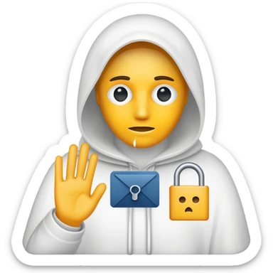 Privacy risks and identity theft sticker