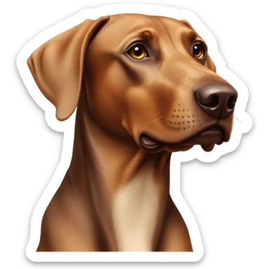 Doberman and Labrador  sticker