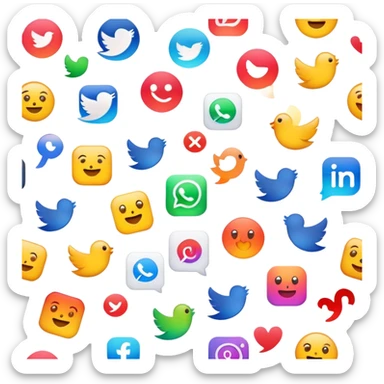 Social Medias Forum sticker