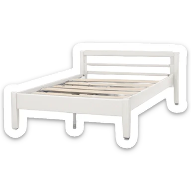 Adjustable bed frame sticker