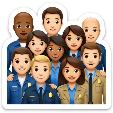 Brooklyn 99 sticker
