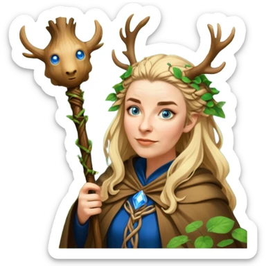 Forest Wizard sticker