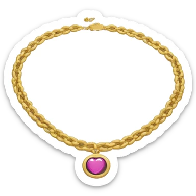 necklace sticker