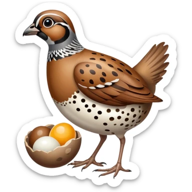 can you make a quail and quail egg sticker