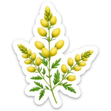 Yellow Sweet Clover sticker