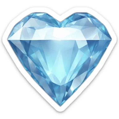 diamond in someone heart sticker