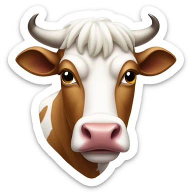 Brahma bull sticker