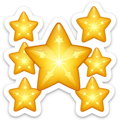 star different ones sticker