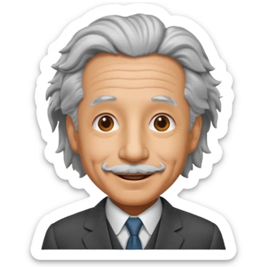 einstein sticker