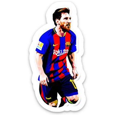Messi sticker