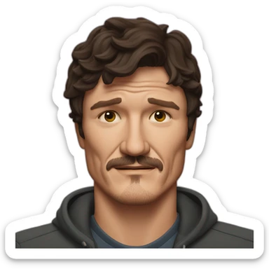 Pedro Pascal sticker