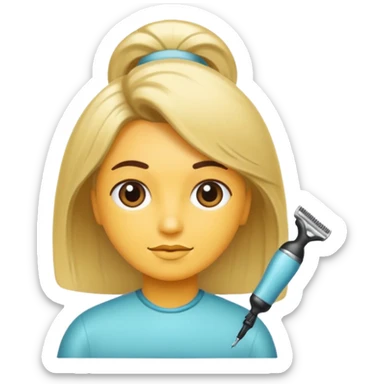 hairdresser sticker