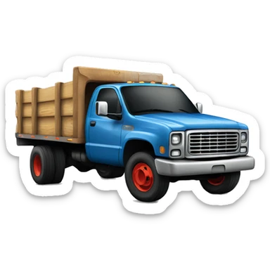 dually truck  sticker