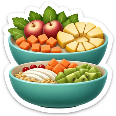 healthy bowls sticker