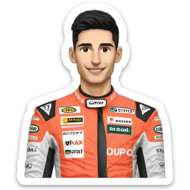 Esteban Ocon sticker