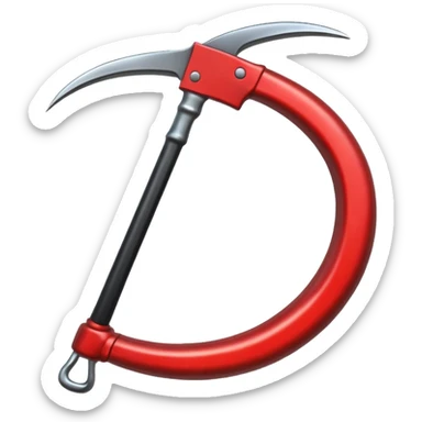 The Scythe of Death sticker