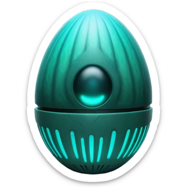 draco xenomorph alien egg sticker
