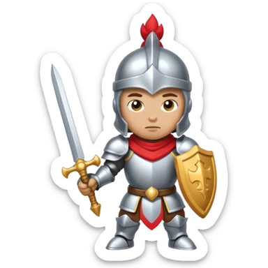 Cookie run Knight sticker