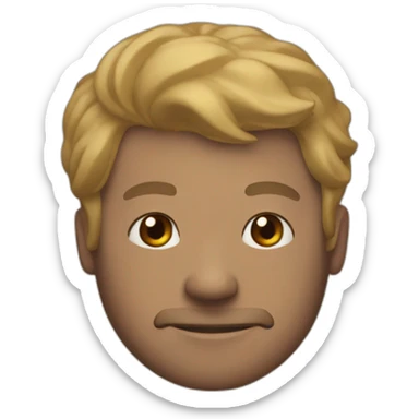 a six pack man sticker